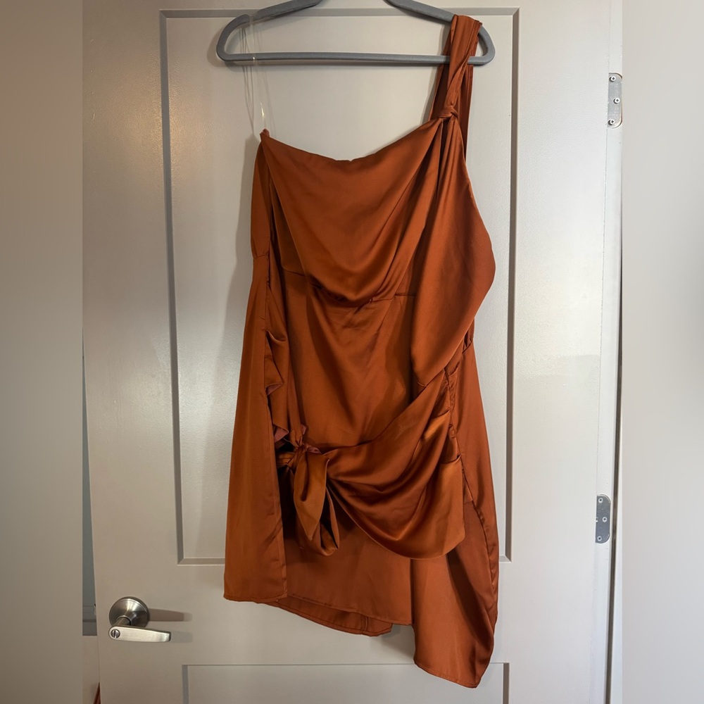 One Shoulder Mini Dress